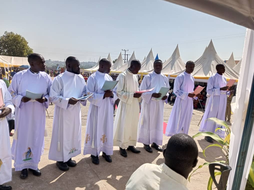 Candidates Ordained To Deaconate On The Occasion Of The Priestly And Deaconate Ordination In Arua Diocese On Saturday 21st January 2023 