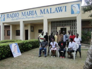 Group photo of  Some of Radio Maria Staff and Volunteers 