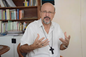 Rt. Rev. Emmanuel Barbara, Bishop of Malindi  during an interview with The Catholic Mirror