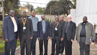 Group Photo of some of the Bishops who had attended  the Capacity Building Workshop in Nairobi and paid a  visit to AMECEA Secretariat in Nairobi