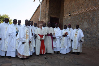 Group Photo of Bishops of Zambia with Cardinal Filoni in Lusaka