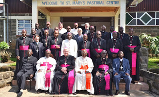 File Photo of Kenya Catholic Bishops With  Apostolic Nuncio to Kenya and South Sudan