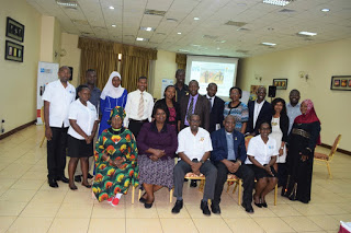 Group Photo of Participants  with Mr. Asiimwe 