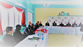 Across section of Kenya Catholic Bishops  During their Press Conference in Nairobi
