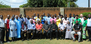 Group Photo of the participants of the National Council for the  Catholic Youth Annual General Meeting in Lusaka
