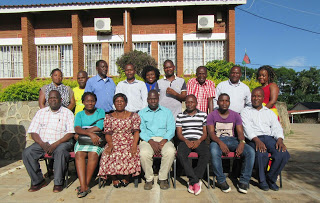 Catholic Development Commission Diocesan Officers During their ICT Training in Lolongwe