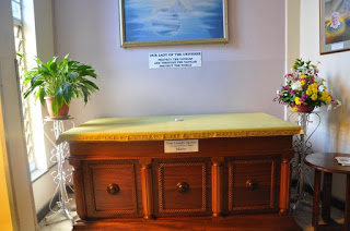 Special resting place of Sr. Leonella at Flora  Hostel Chapel in Nairobi