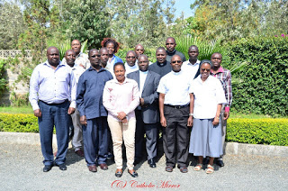 Rectors and Librarians from Major Seminaries in Kenya  during their Meeting to Evaluate Progress of  Sharing the Word Program