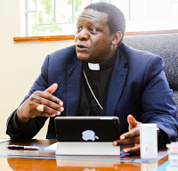 Rt. Rev. Joseph Obanyi,  Chairman  for Social  Communications  Commission - KCCB,  Bishop of Kakamega