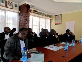 A section of the Participants during the training