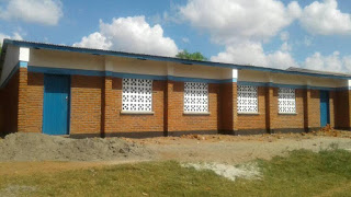 The new school block donated by PMS Lilongwe Archdiocese