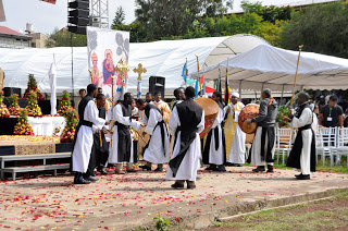 Liturgical dancing choir according to the Ethiopian Rite  Liturgy