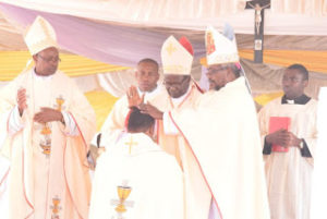 H.E. Polycarp Cardinal Pengo & Most Rev. Jude Thadaeus Ruwa'ichi