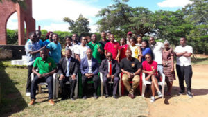 Participants of YCS Executive Members Meeting in Lilongwe