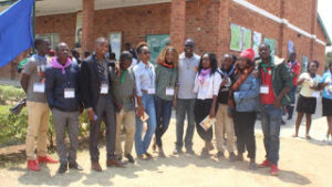 Participants of the youth rally held in Mansa Diocese