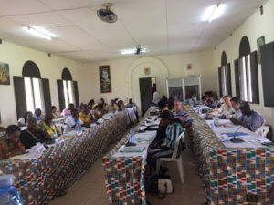 Participants during the meeting which brought together
