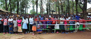 A cross section of the children during the event