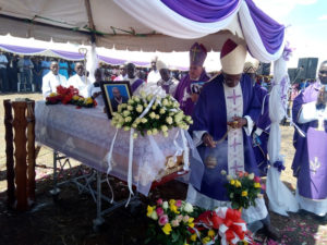 Burial of Bishop Kin'goo