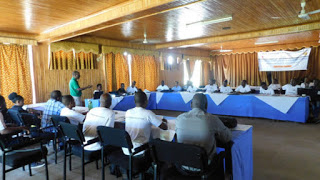 A section of participants during the training workshop