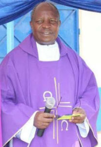 Msgr. Serverus Jjumba during a past event