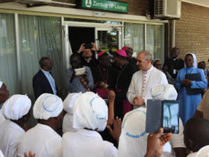 New Nuncio of Zambia received and welcomed by