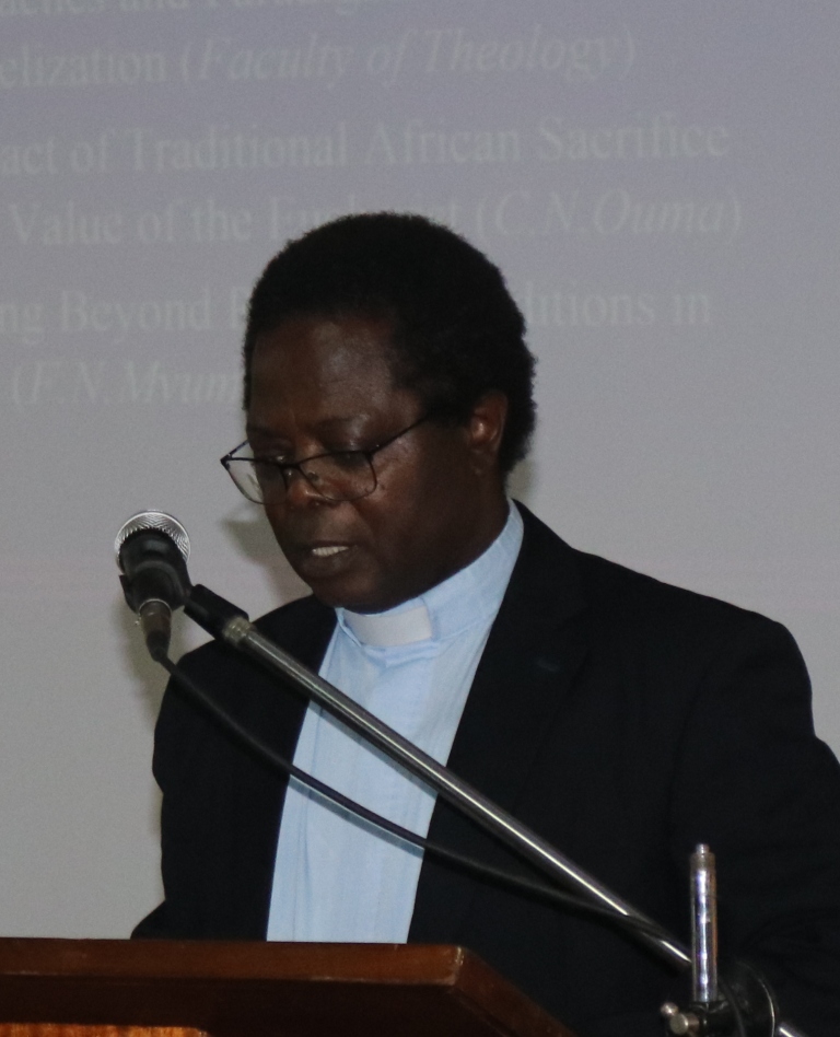 Rev. Dr. Jordan Nyenyembe Director of AMECEA Gaba Publication