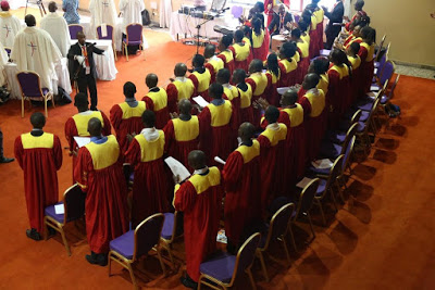 Choir Singing during SECAM 18th Plenary and Golden Jubilee in Kampala Uganda