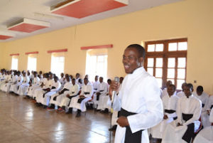 Seminarian James Nkhoma of Mzuzu Diocese