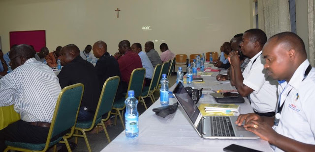 A cross section of the participants during the sessions