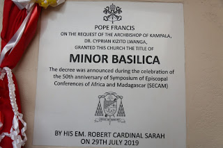 Munyoyo Catholic Shrine now a minor Basilica