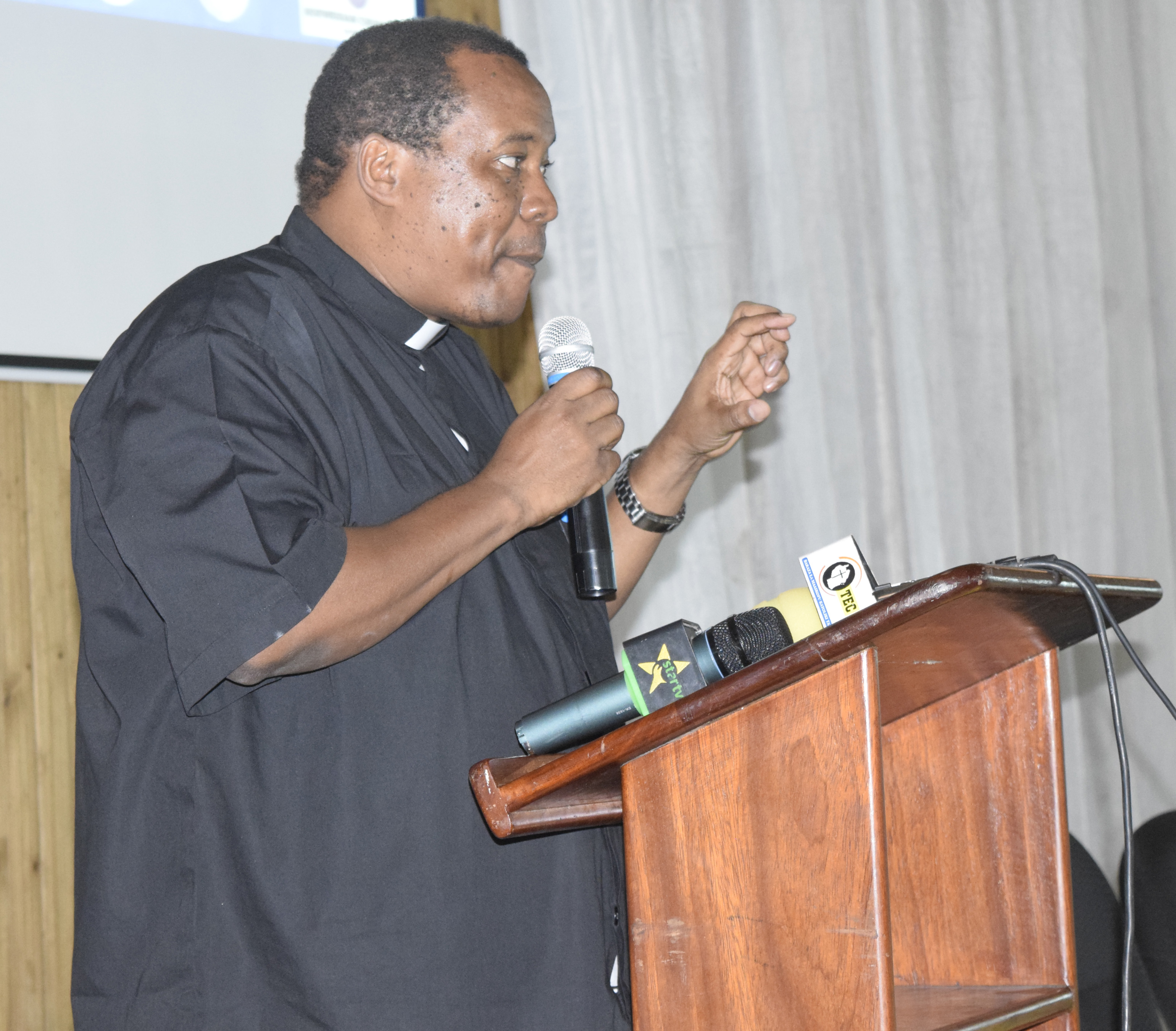  Fr. Charles Kitima, The General Secretary of Tanzania Episcopal Conference (TEC).