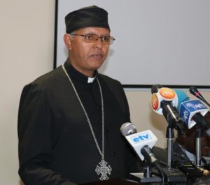 Rt. Rev. Lesanuchristos Matheos, Bishop Chairman for Communication and Public Relation Commission at the Catholic Bishops Conference of Ethiopia (CBCE)