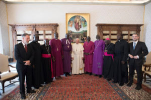 Pope Francis Meeting with Members of South Sudan Council (Images Courtesy)