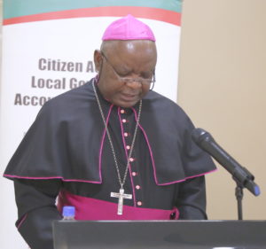 Rt. Rev. Martin Mtumbuka Bishop Chairman for the Catholic Commission for Justice and Peace (CCJP) at the Episcopal Conference of Malawi (ECM)