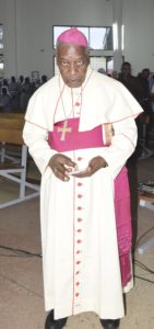 Bishop Bruno Ngonyani of the Catholic Diocese of Lindi