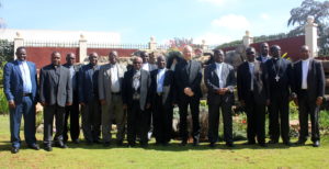 Group Photo, Executive board Meeting in Nairobi