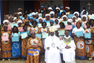 Participants of the training with Archbishop Msusa