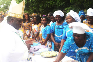 Participants of the training with Archbishop Msusa