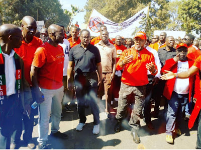 Malawian demonstrating against the election Results (Image Courtesy)