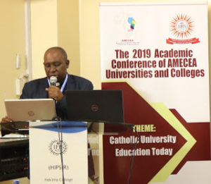 Rev. Prof Stephen Mbugua , Vice Chancellor CUEA