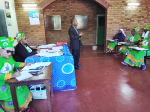 Fr. mwakhwawa addressing delegates