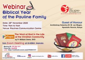 Biblical Year of the Pauline Family