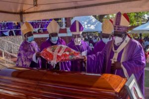 Burial of Archbishop James Odongo