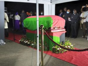 Coffin of Archbishop Ziyaye