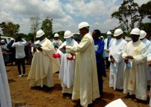 Foundation Laying for Radio Maria