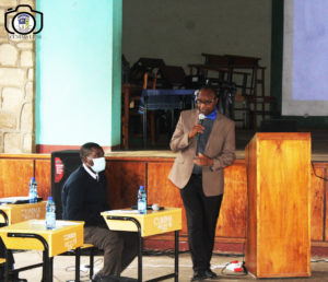 The Vice-Chancellor Giving opening Remarks