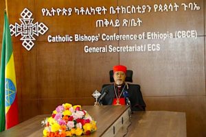 Head of the Ethiopian Catholic Church Berhanayesus Cardinal Souraphiel