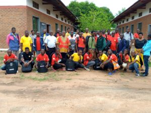 Men and Boys volunteering in the FCI PROJECT