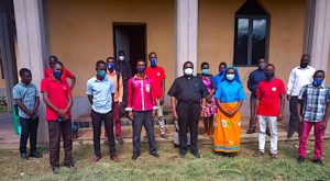 Group photo of the training participants