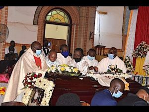 Burial of Archbisop Cyprian Kizito Lwanga